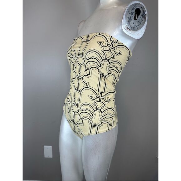 NWT Johanna Ortiz Western Edge Strapless One-Piece Swimsuit Size S $450 - Picture 6 of 10